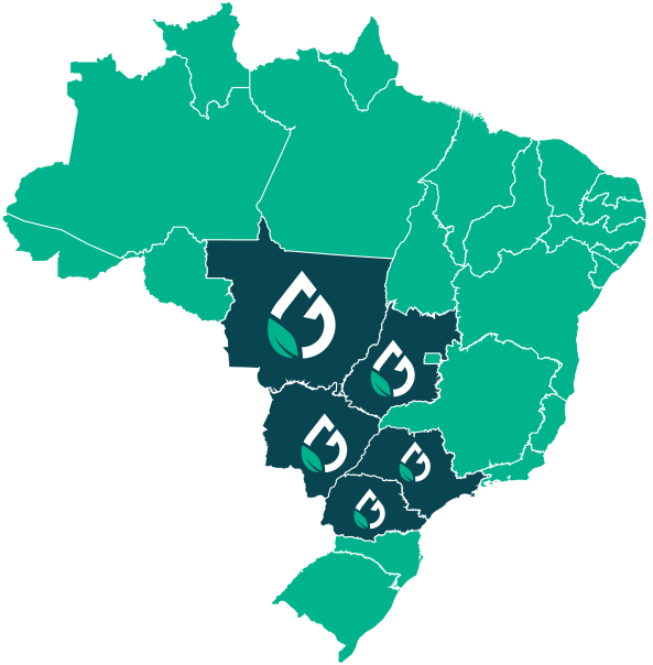 estados atendidos pela GreenPetro